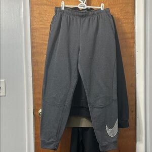 Nike Gray Sweatpants Relaxed Fit Joggers